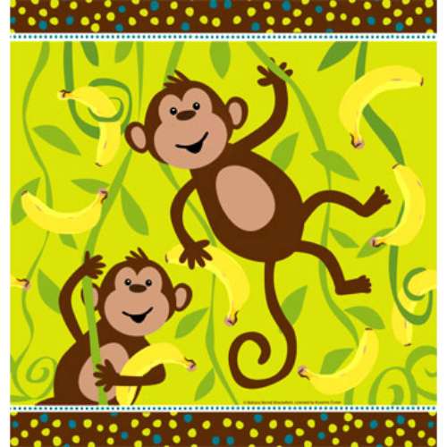 Monkeyin Around Table Cover - Click Image to Close